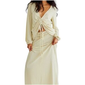 Free People Beach Addison Convertible Maxi Dress and Top - Size M EUC
